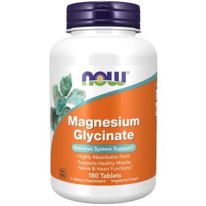 Now Magnesium Glycinate, 180 таб.