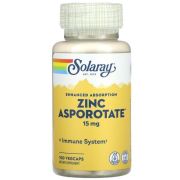 Solaray Zinc Asporotate 15 мг, 100 капс.