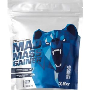 Siberian Nutrogunz Mad Mass Gainer, 3600 гр.