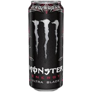 Monster Energy Ultra Black энергетический напиток, 500 мл.