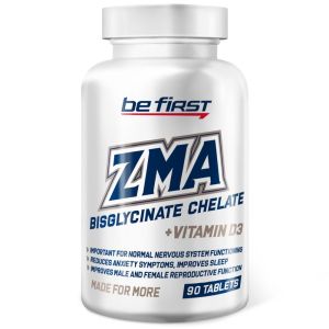 Be First ZMA Chelate + vitamin D, 90 таб.