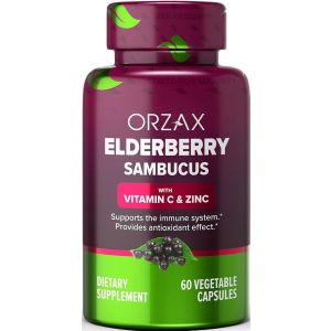 Orzax Elderberry Sambucus, 60 капс.