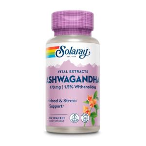 Solaray Ashwagandha Root Extract, 60 капс.