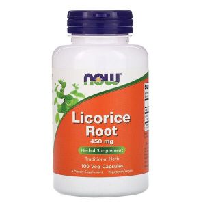Now Licorice Root 450 мг., 100 капс.
