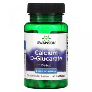 Swanson Calcium D-Glucarate - 2-in-1, 60 капс.