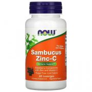 Now Sambucus Zinc-C, 60 пастил.