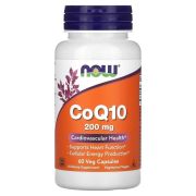 Now Coenzyme Q10 200 мг, 60 капс.