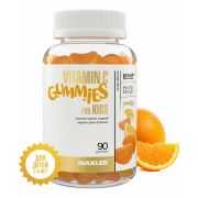 Maxler Vitamin C Gummies for Kids., 90 жев.конфет