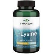 Swanson L-Lysine Free Form 500 мг, 100 капс.