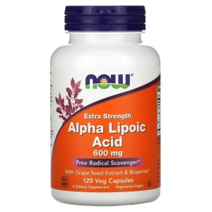 Now Alpha Lipoic Acid 600 мг., 120 капс.