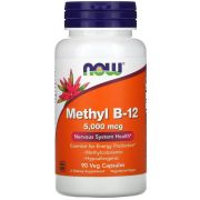 Now Vitamin Methyl B-12 5000 мкг., 90 капс.
