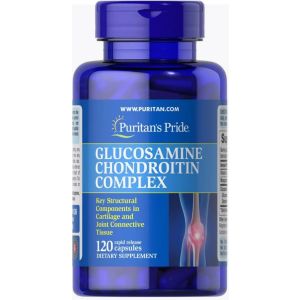 Puritan's Pride Glucosamine Chondroitine MSM, 120 капс.