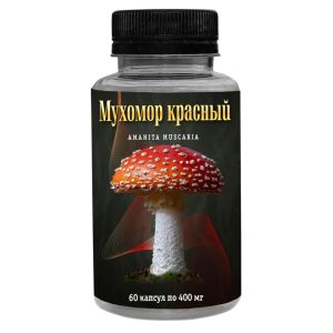 Кладезь Сибири Мухомор Красный 400мг, 60 капс.