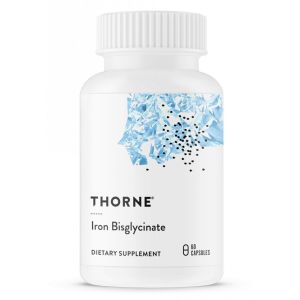 Thorne Research Iron Bisglycinate, 60 капс.