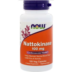 Now Nattokinase 100 мг, 120 капс.