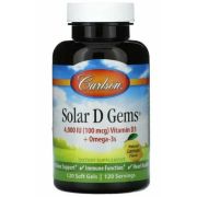 Carlson Labs Solar D Gems,120 капс.