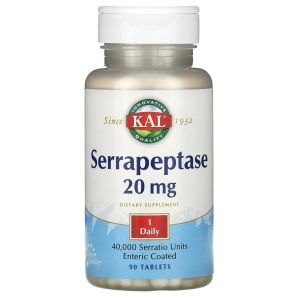 Kal Serrapeptase 20 мг, 90 таб.
