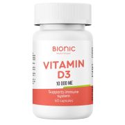Bionic Nutrition Vitamin D3 10000 Me, 60 капс.