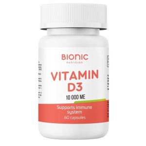 Bionic Nutrition Vitamin D3 10000 Me, 60 капс.