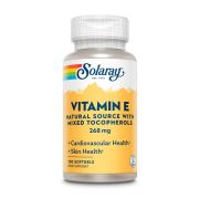 Solaray Vitamin E, 100 гел. капс