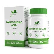 Natural Supp Pantothenic Acid 15 мг, 60 капс.
