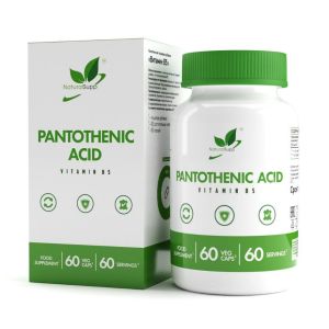 Natural Supp Pantothenic Acid 15 мг, 60 капс.