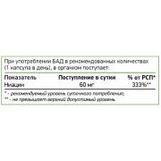 NaturalSupp Nicotinic Acid B3, 60 капс.