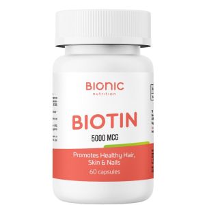 Bionic Nutrition Biotin 5000 мг, 60 капс.