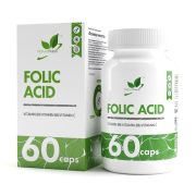 Natural Supp Folic Acid, 60 капс.