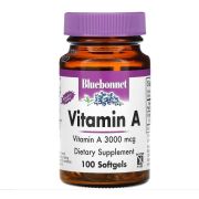 Bluebonnet Nutrition Vitamin A 10000 ui, 100 капс.