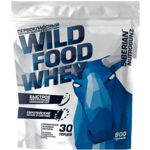 Siberian Nutrogunz Wild Food Whey, 900 гр.
