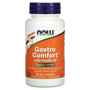Now Gastro Comfort with Pepzin, 60 капс.