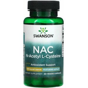 Swanson Nac N-Acetyl L-Cysteine, 60 капс.
